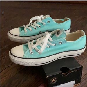 converse aruba blue chucks sneakers